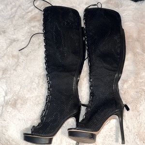 JLo Knee Length High Heels